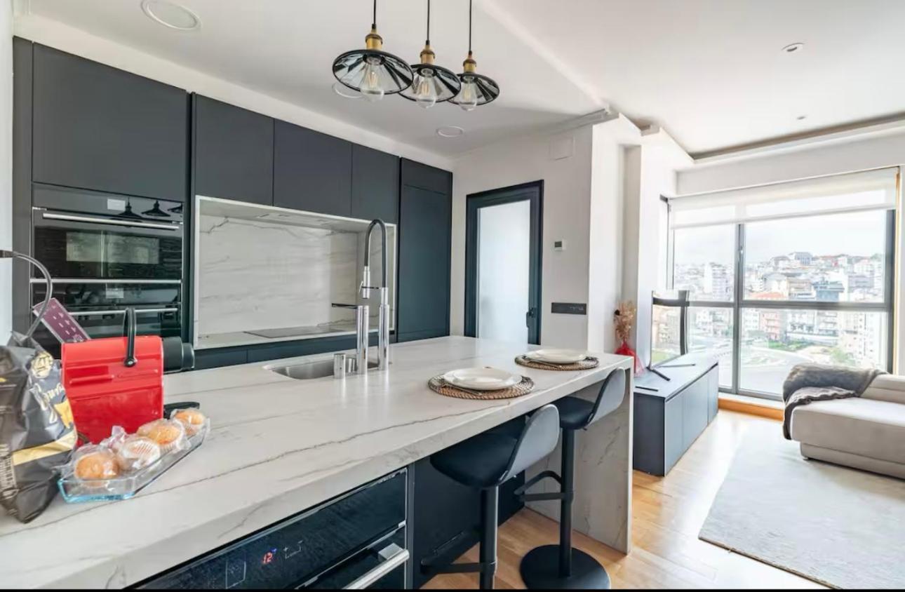 Apartamento Centrico Y Moderno Con Vistas A La Ria Vigo Eksteriør billede